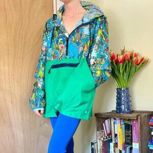 Fielder x Bonobos multicoloured windbreaker jacket...